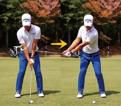 アイアン,打ち方,スイング