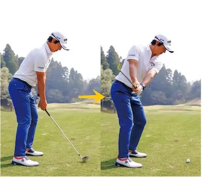 アイアン,打ち方,スイング