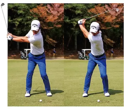 アイアン,打ち方,スイング