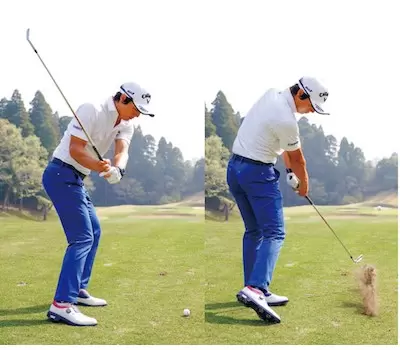 アイアン,打ち方,スイング