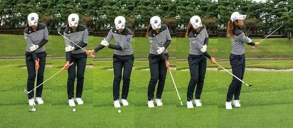 アイアン,打ち方,スイング