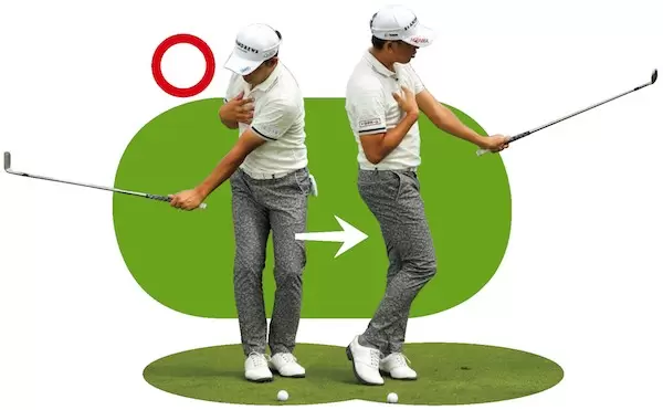 アイアン,打ち方,スイング