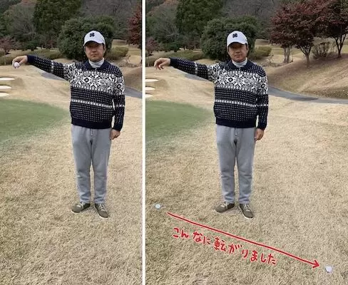 野村タケオ,ゴルフ場