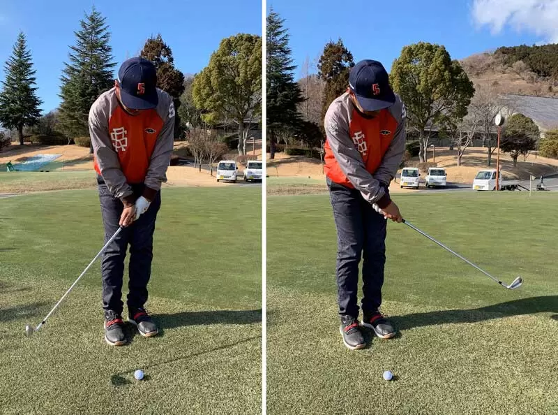 野村タケオのアプローチ写真2種類