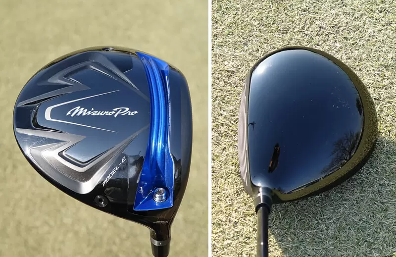 モデルEのヘッド部分のアップ写真2種類