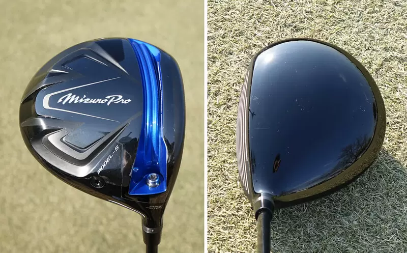 モデルSのヘッド部分のアップ写真2種類