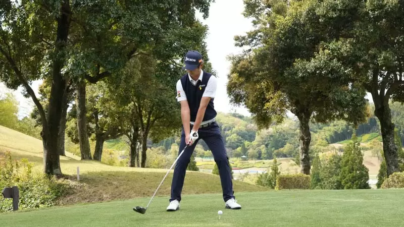 星野陸也,ドライバースイング,バックスイング
