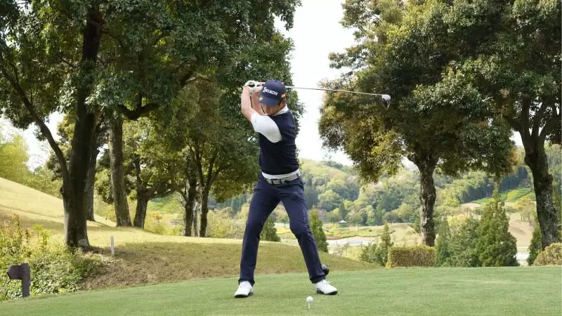 星野陸也,ドライバースイング,トップ