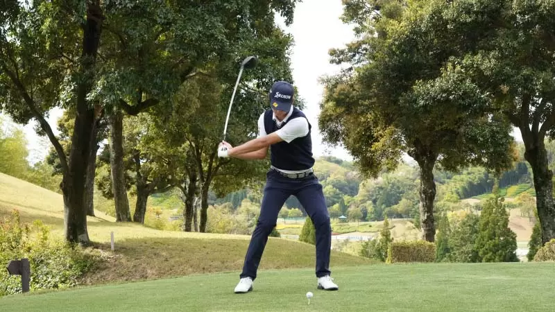 星野陸也,ドライバースイング,ダウンスイング