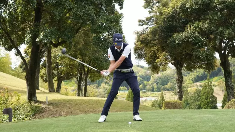 星野陸也,ドライバースイング,ダウンスイング