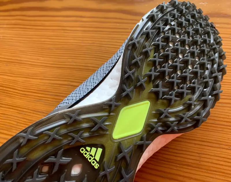 フォージファイバー ボアの靴底アップ画像