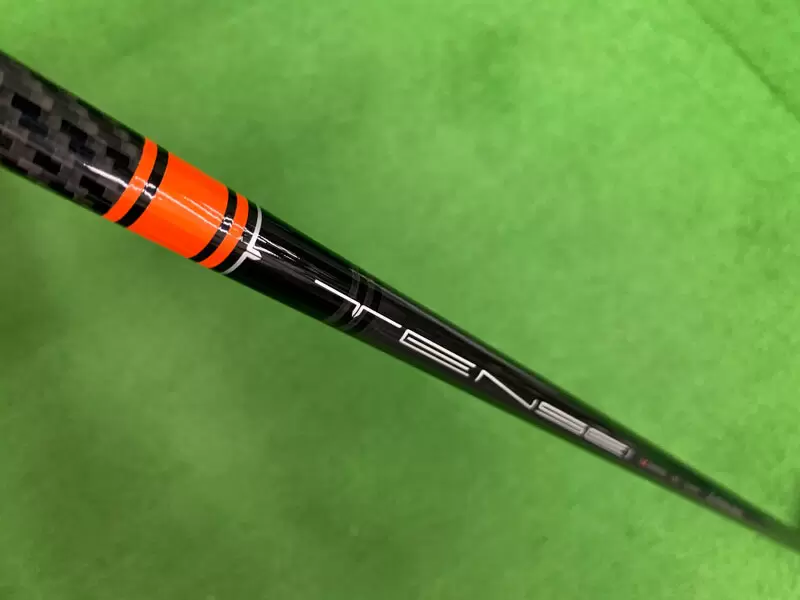 TENSEI CK Pro オレンジシャフトのロゴアップ写真