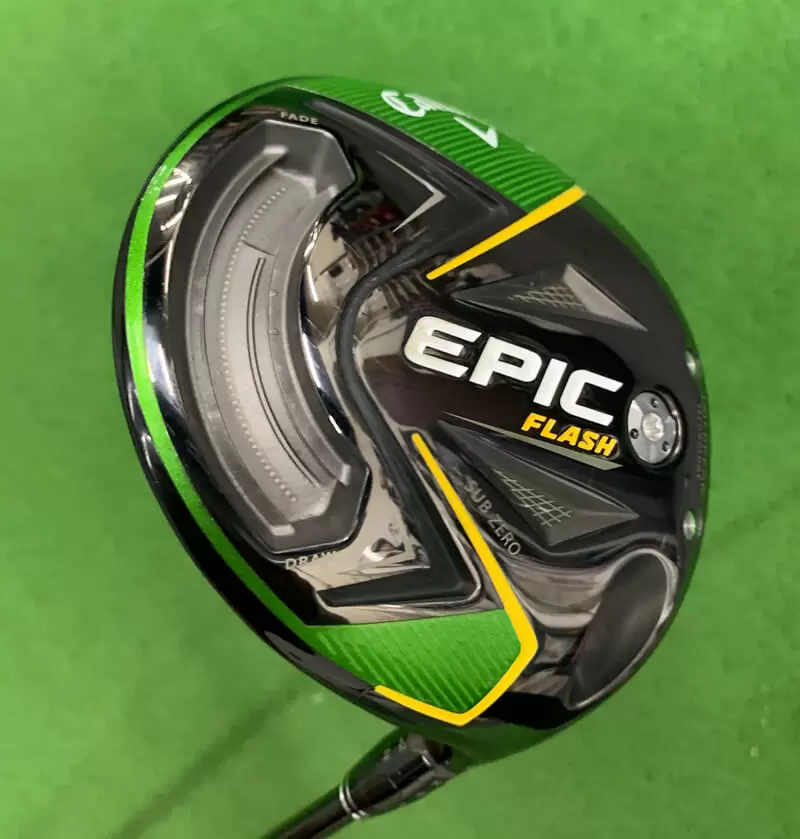 エピックフラッシュサブゼロヘッド部分のアップ写真