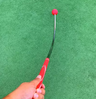 フレループを持って上からとった写真