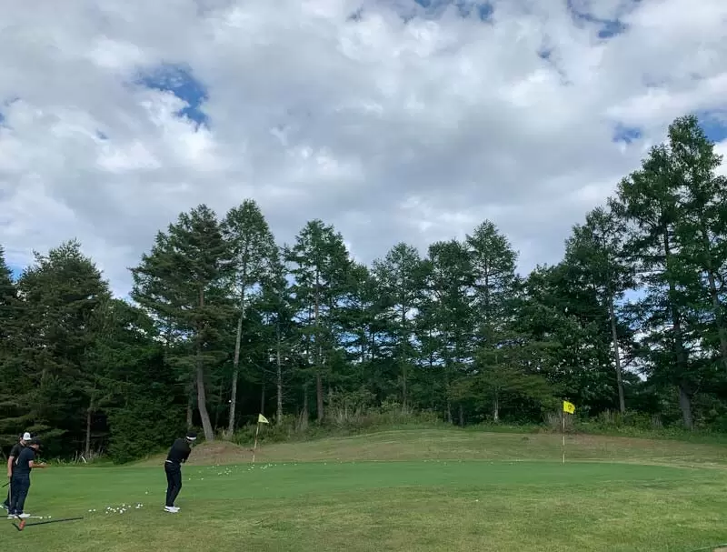 サニーカントリークラブの写真,アプローチ練習場