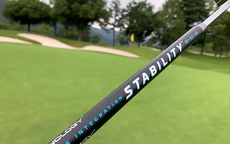 スタビリティーシャフトのロゴアップ写真