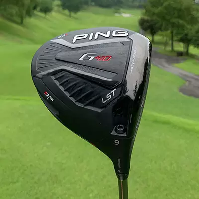 PINGのG410LSTのヘッドアップ写真