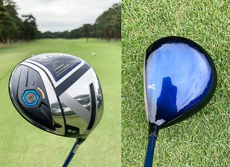 ゼクシオ11ドライバーのヘッドアップ写真