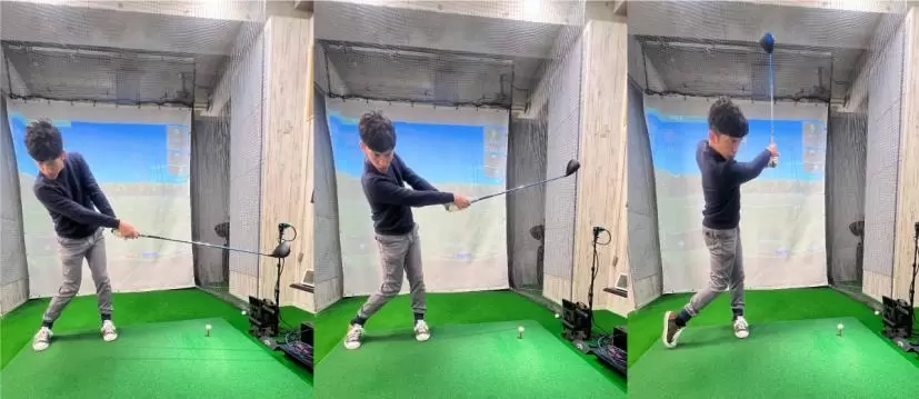 ドライバーの打ち方,フォロー