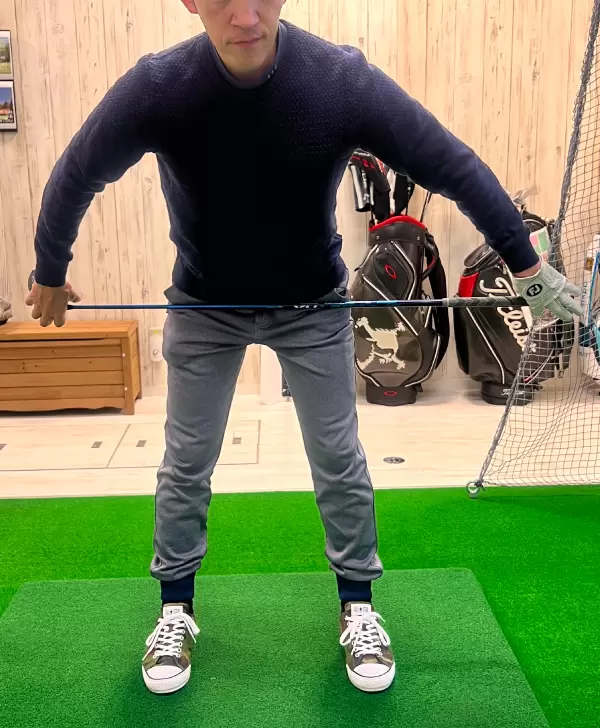 ドライバー,アドレス,平行