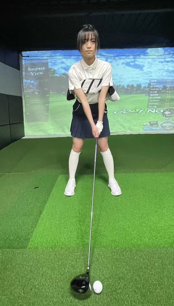 腕の振りと体の回転が揃う