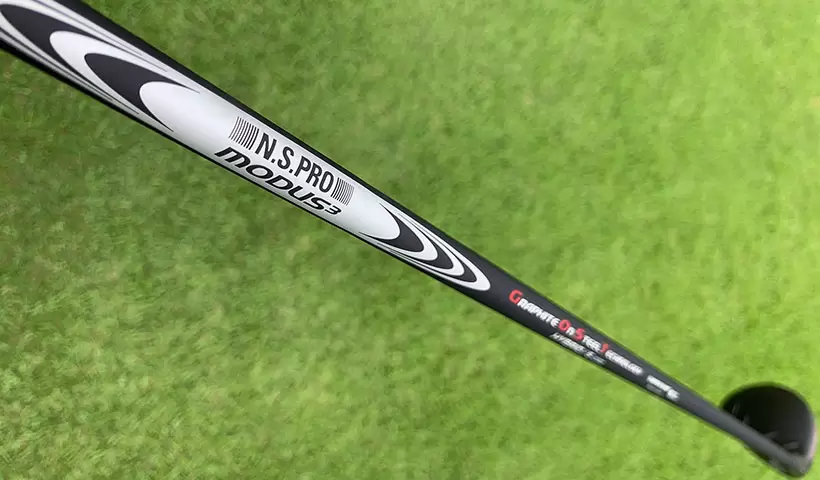 GOSTシャフトのデザイン部分アップ写真