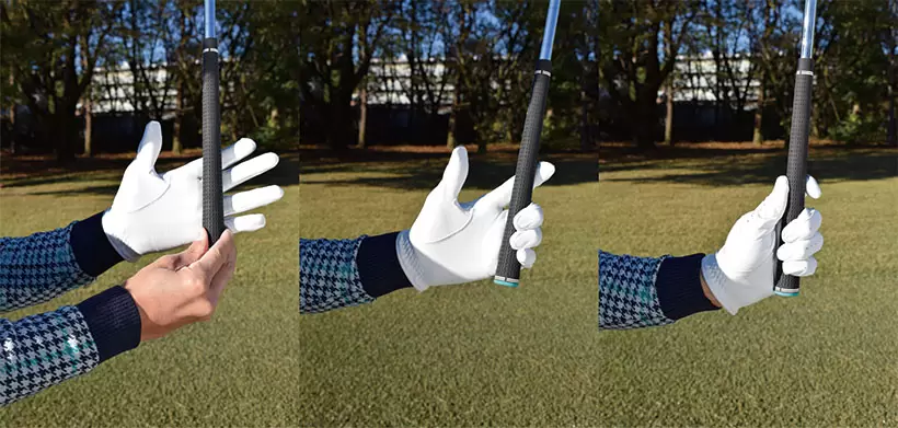 アイアン,アドレス,グリップ