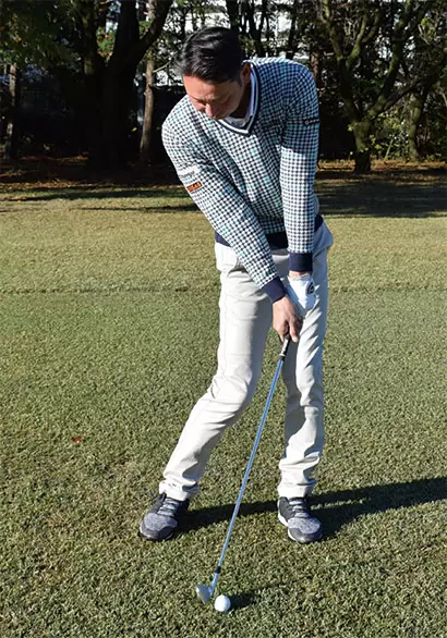 アイアン,アドレス,インパクト