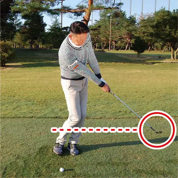 ウェッジ,打ち方,アプローチ