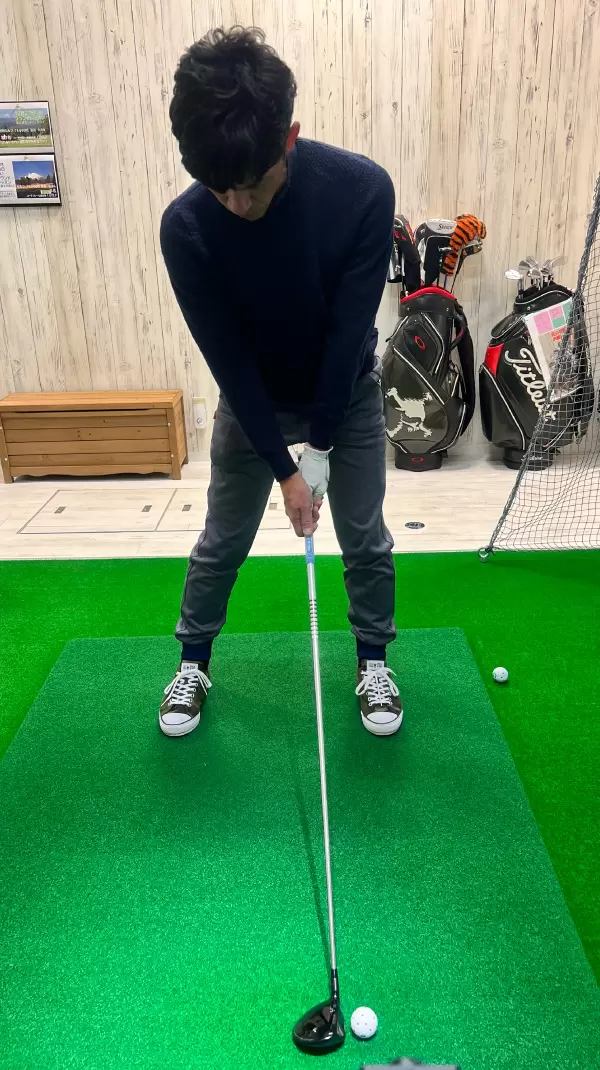 フェアウェイウッド,アドレス