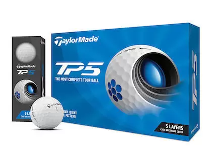 テーラーメイド TP5 ゴルフボール（2021）