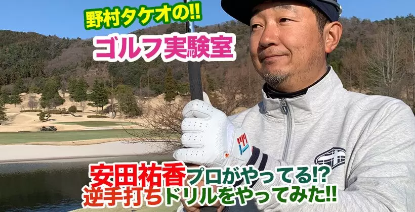 野村タケオのゴルフ実験室タイトル画像