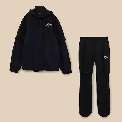 キャロウェイ セットアップレインウェア（メンズ）C23989100