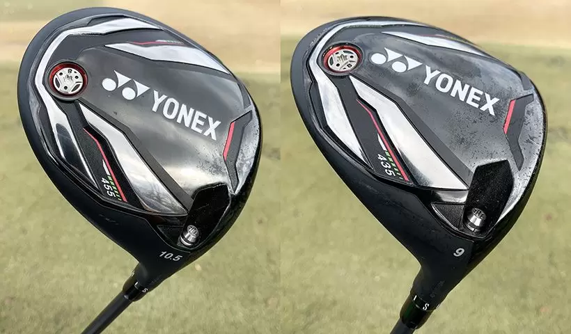 ヨネックスEZONE CBのヘッドアップ写真