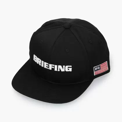 ブリーフィング メンズ ベーシック フラット バイザー キャップ