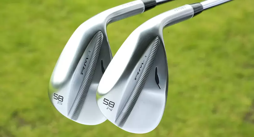 フォーティーンのニューウェッジ,SとHのヘッド部分アップ写真