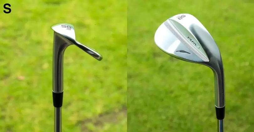 フォーティーンのニューウェッジRM-4,Sのソール部分の写真2種類