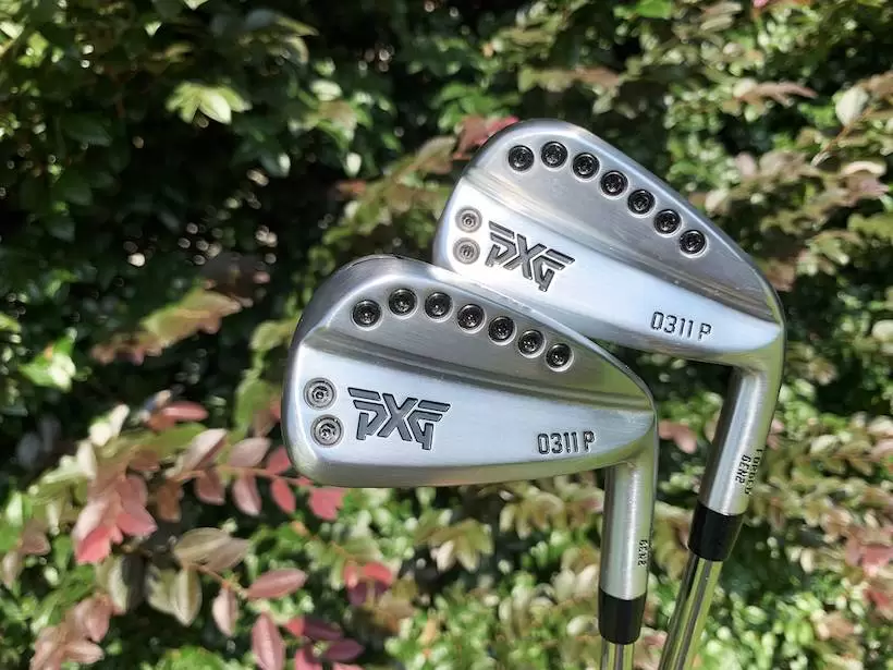 PXGアイアン,ヘッド部分のアップ写真