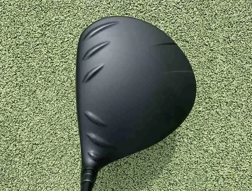 PING G425MAXドライバーのヘッド部分アップ写真