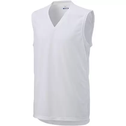 ミズノ 【接触冷感】アイスタッチクイックドライアンダーVネックノースリーブシャツ［メンズ］