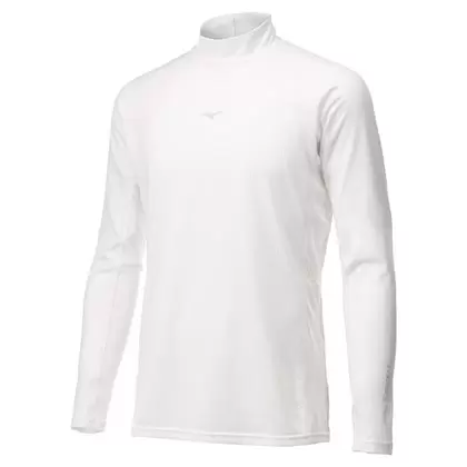 ミズノ バイオネクスト ドライエアロフロークーリングボディマップハイネックシャツ［メンズ］