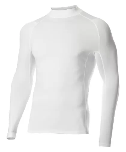 アンダーアーマー UAヒートギア フィッティド ロングスリーブ モックシャツ（ゴルフ／メンズ）