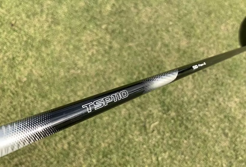 TSP110 50シャウト部分のアップ写真