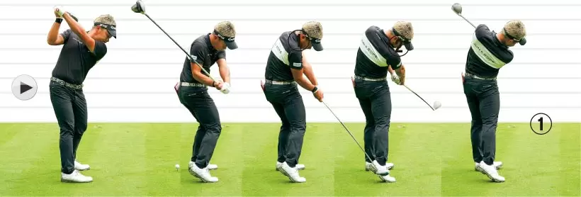 池村寛世のスイング