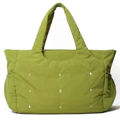 マンシングウェア 飛び刺繍ボストンバッグ