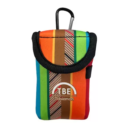 飛衛門 T-2BC-MT（マルチカラー・ストライプ柄） ボールケース 2球用