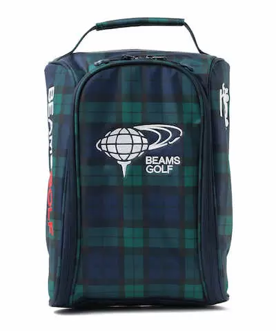 ビームスゴルフ BEAMS GOLF シューズ バッグ ブラックウォッチ