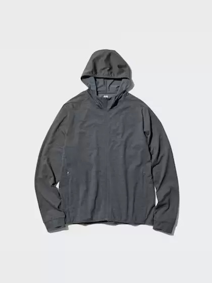 ユニクロ ウルトラストレッチドライEXフルジップパーカ