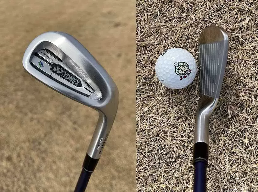 ヨネックスCB702アイアンの写真2種類