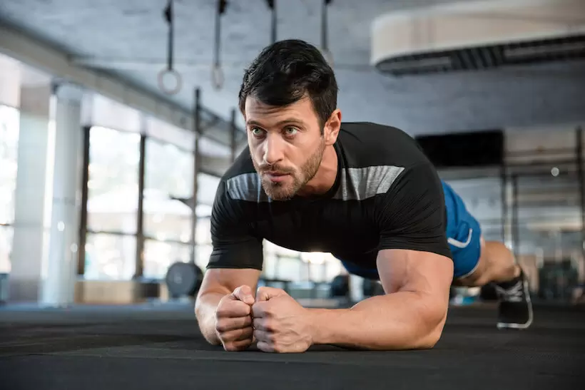 ゴルフ,筋トレ,プランク